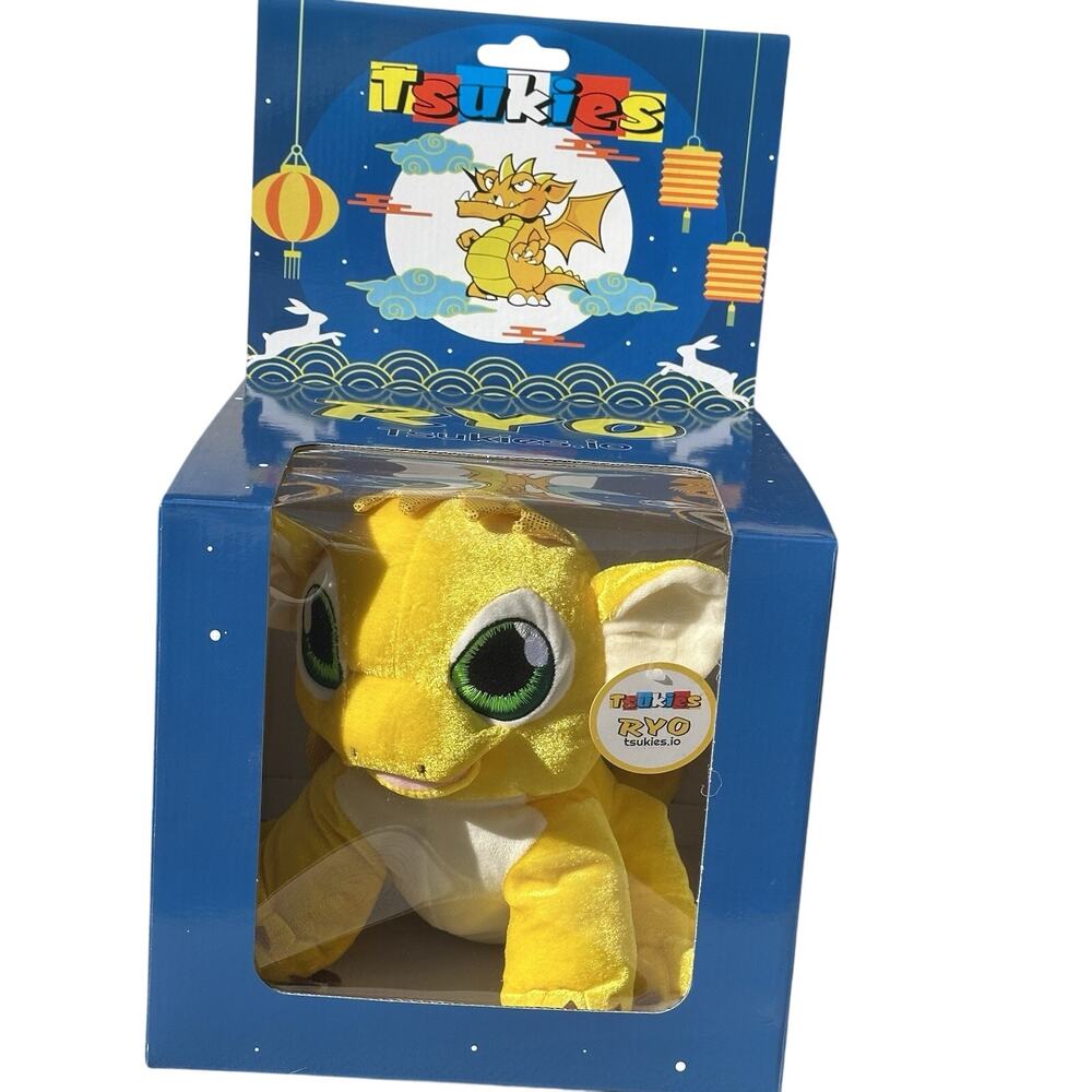 Tsukies Ryo N F T Crypto Project Plush 1 of 555 Made Beverly Hills Teddy Bear Co